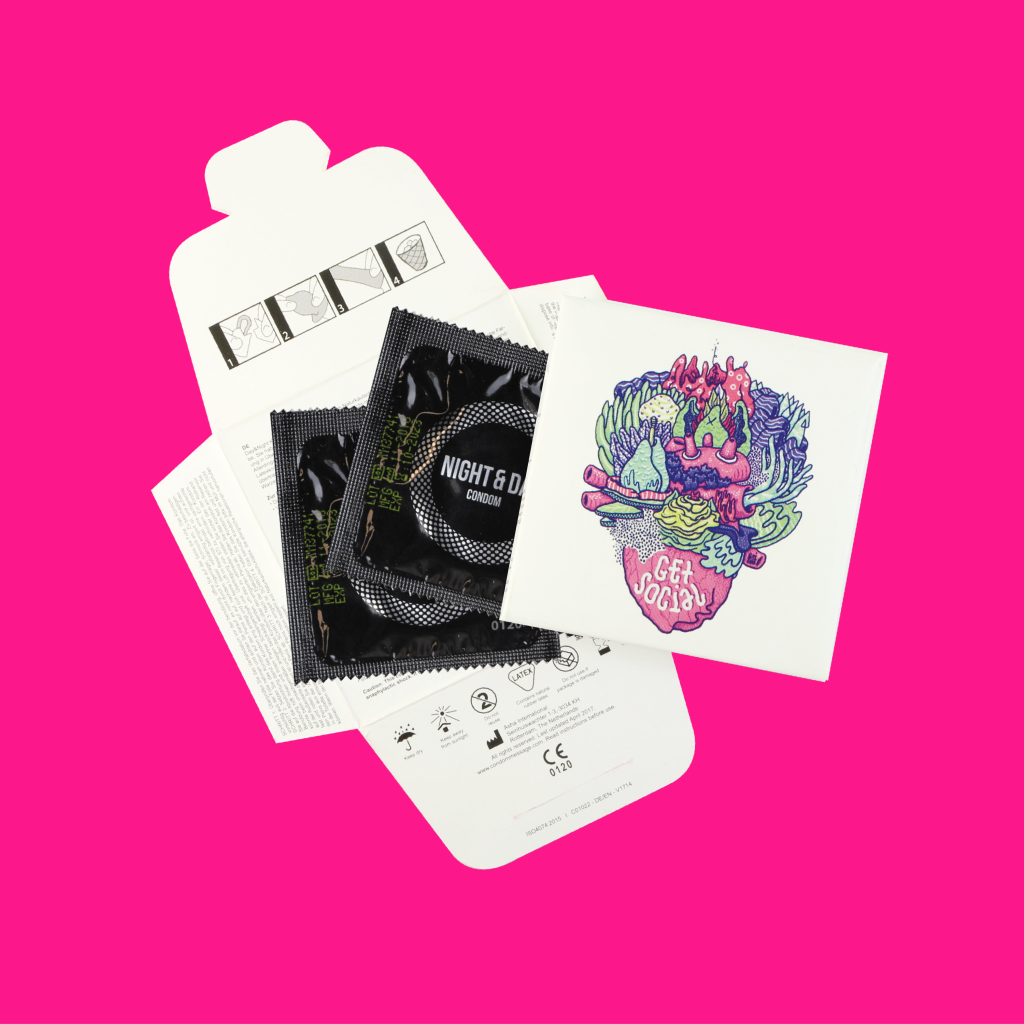 Condom Pouch XL Condooms Bedrukken